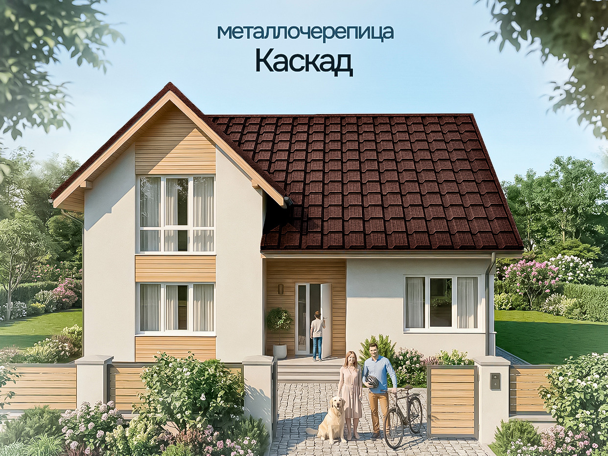Купить металлочерепицу в Нижнем Новгороде, Владимире, Иваново, Саранске. Цена металлочерепицы. Купить металлочерепицу "Каскад" и "Супермонтеррей".