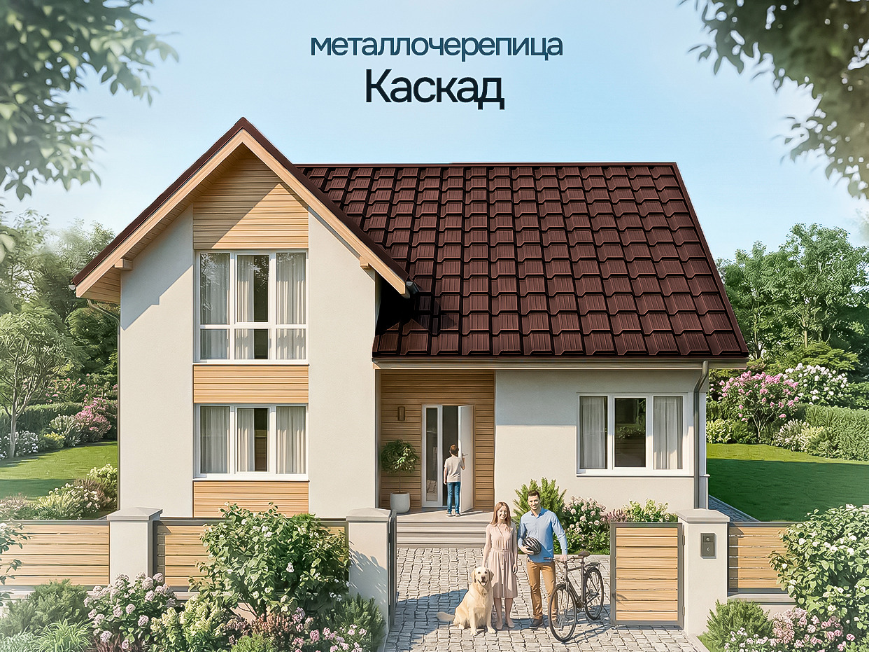 Купить металлочерепицу в Нижнем Новгороде, Владимире, Иваново, Саранске. Цена металлочерепицы. Купить металлочерепицу "Каскад" и "Супермонтеррей".